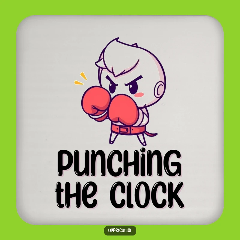 Funny Boxing Glove Punch Coaster: Protect Surfaces with Impact