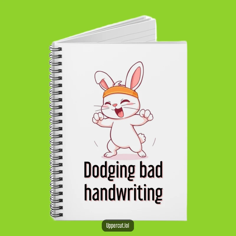Funny Feisty Rabbit Notebook: Jot Down Quick Ideas